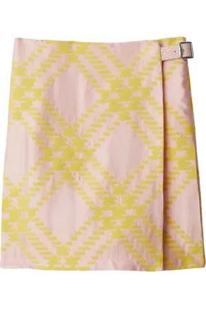 Burberry Jupe plissée à carreaux