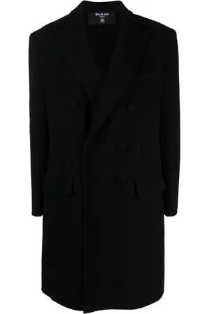 Balmain Manteau à boutonnière croisée