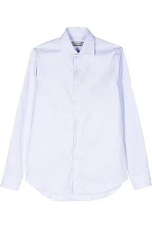 CANALI Chemise en coton à pois