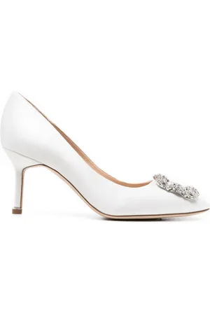 Manolo Blahnik Escarpins Hangisi 60 mm à boucle ornée de cristal