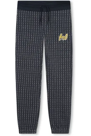 Kenzo Pantalon de jogging Sashiko en polaire