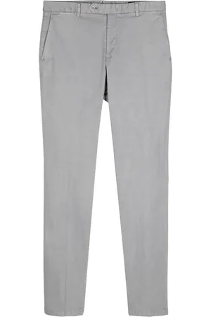 MAN ON THE BOON. Pantalon chino en coton mélangé