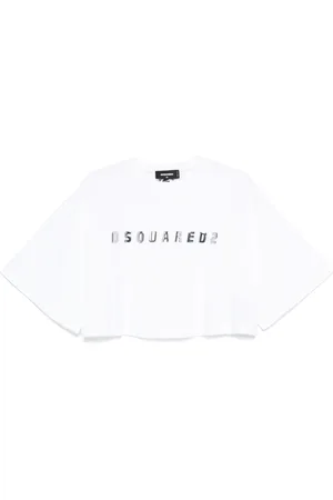 Dsquared2 T-shirt à coupe crop