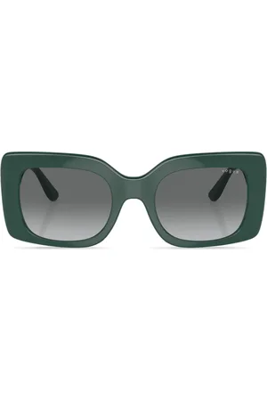 vogue Lunettes de soleil rectangulaires à logo imprimé