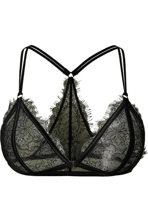 Twin-Set Soutien-gorge satiné en dentelle