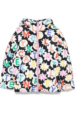 Stella McCartney Veste à logo imprimé