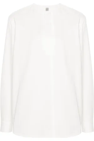 Totême Blouse à design sans col