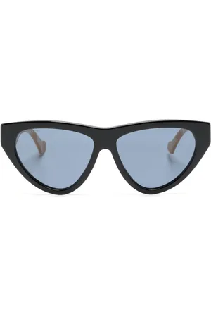 Gucci Lunettes de soleil à monture papillon