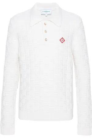 Casablanca Polo Column à détails de coutures
