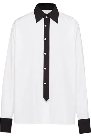 Prada Chemise à design structuré