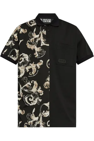 VERSACE Polo à imprimé Barocco