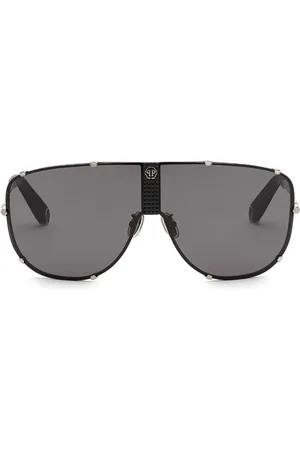 Philipp Plein Lunettes de soleil à monture pilote
