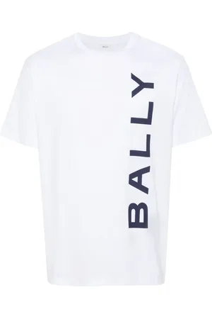 Bally T-shirt en coton biologique à logo imprimé