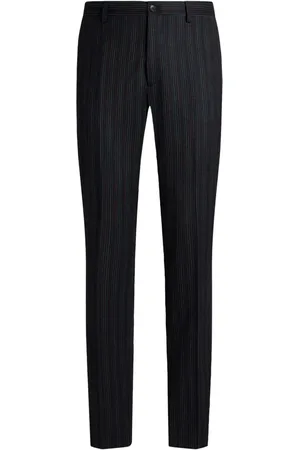 Etro Pantalon de costume à fines rayures