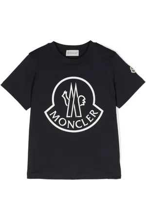 Moncler T-shirt en coton à logo imprimé
