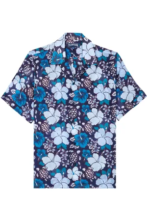 Vilebrequin Chemise fleurie à manches courtes