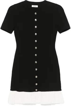 Sandro Robe courte à design plissée