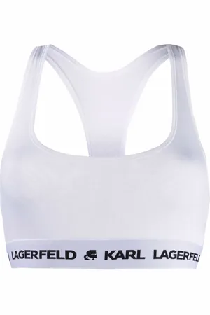 Karl Lagerfeld Brassière de sport à bande logo