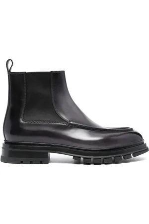 santoni Bottines chelsea en cuir