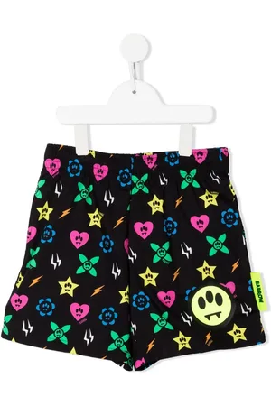 BARROW Short à motif monogrammé