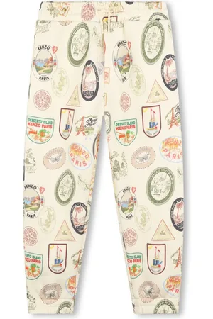 Kenzo Pantalon de jogging à imprimé all-over