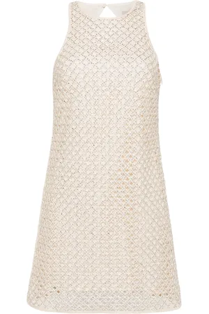 Twin-Set Robe longue à perles