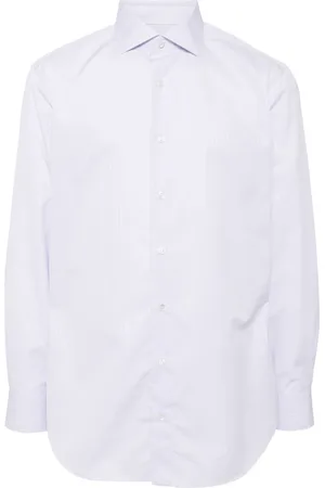 BRIONI Chemise à fines rayures