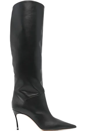 Casadei Bottines Superblade 80 mm en cuir