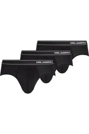 Karl Lagerfeld Lot de trois slips à bande logo