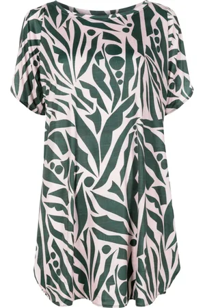 Lygia & Nanny Robe-tunique Allat à imprimé graphique
