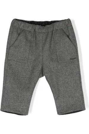 BONPOINT Pantalon à taille-élastiquée à logo brodé