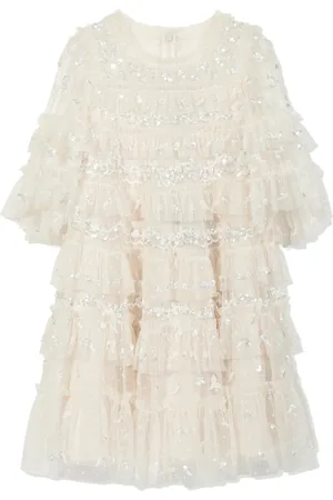 Needle & Thread Robe mi-longue à sequins