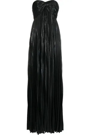 Retrofete Robe longue Zoa à plis