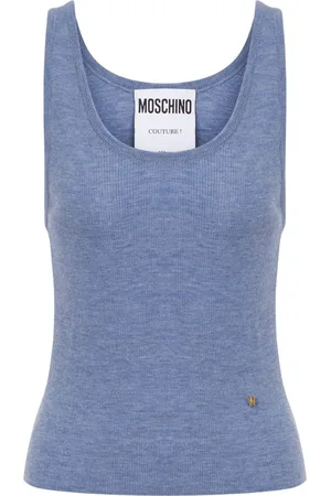 Moschino Haut à design nervuré
