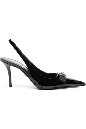 VERSACE Escarpins Gianni Ribbon 85 mm à bride arrière