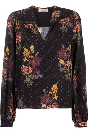Twin-Set Blouse à mélange d