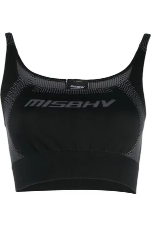 MISBHV Brassière de sport à logo imprimé