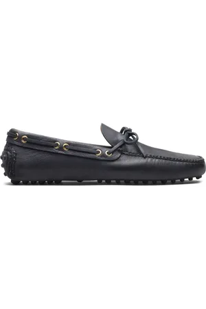 CAR SHOE Chaussures bateau en cuir à lacets