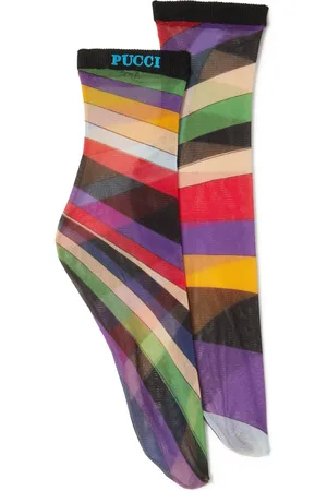 Puccini Chaussettes à imprimé iride