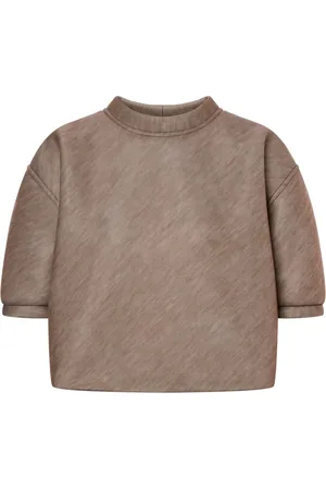Serafini T-shirt crop à coupe ample