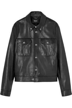 VERSACE Blouson en cuir