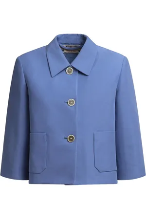 Marni Veste en coton à coupe crop