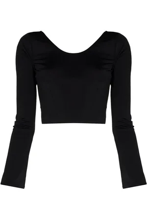 Natasha Zinko Haut-corset crop à fermeture zippée