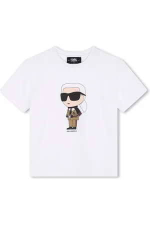 Karl Lagerfeld T-shirt Ikon en coton