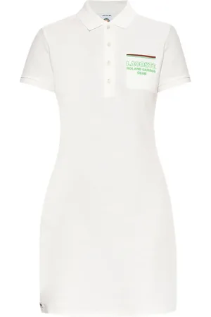 Lacoste Robe courte à logo brodé