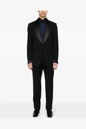 CANALI Chemise à plastron plissé