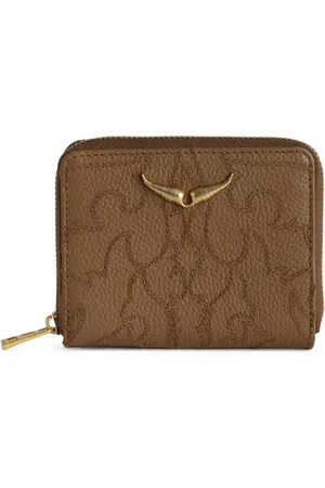 Zadig & Voltaire Portefeuille en cuir à motif monogrammé