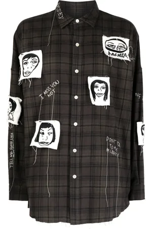 HACULLA Chemise en coton à motif tartan Sick Of It All