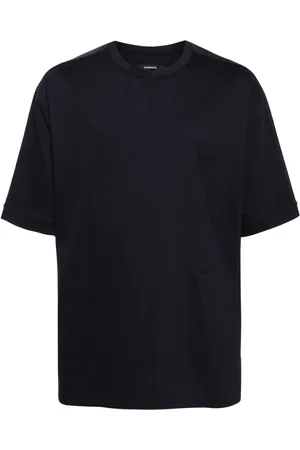 SONGZIO T-shirt en coton à logo brodé