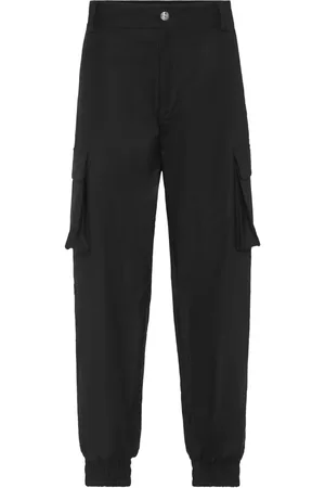 Philipp Plein Pantalon fuselé à poches cargo
